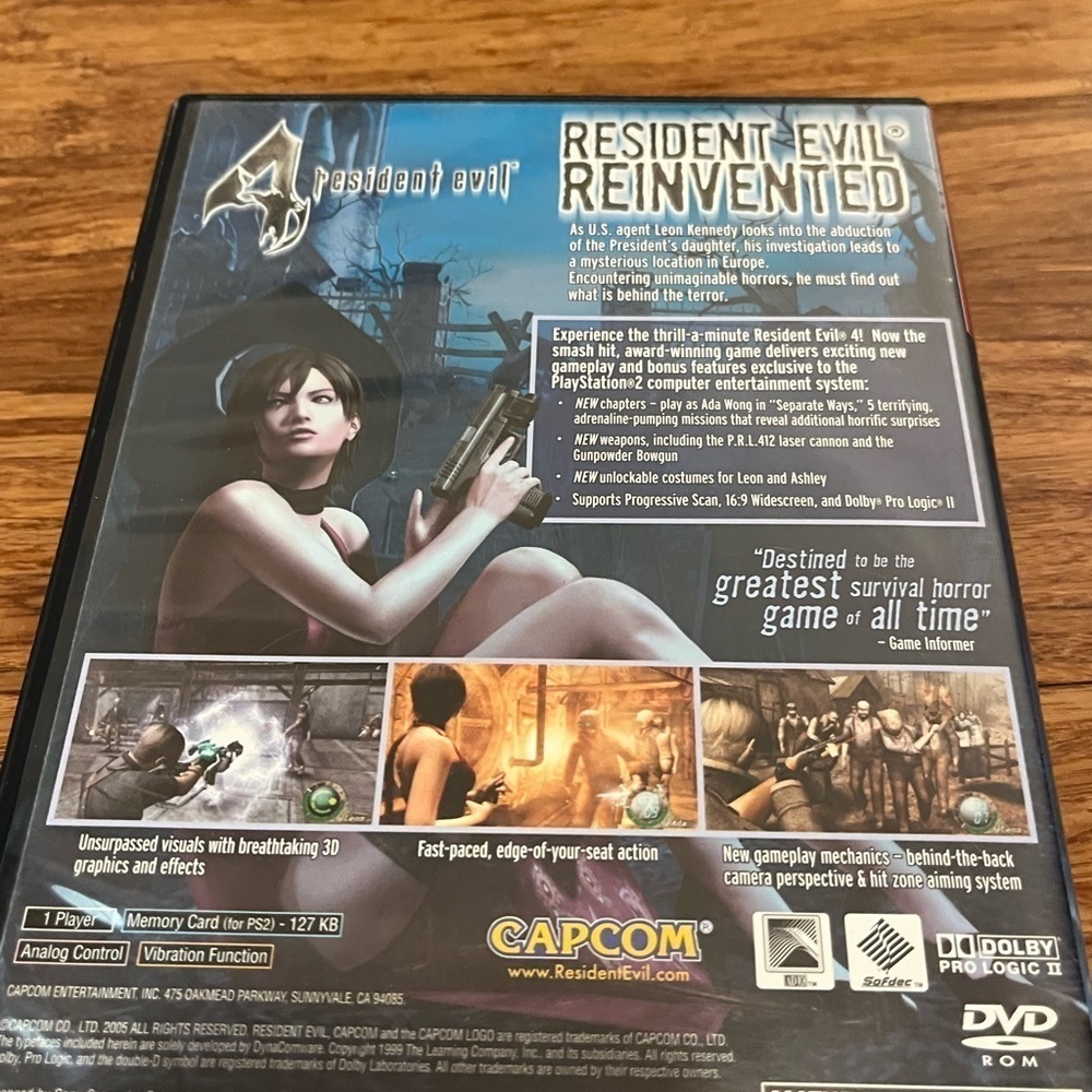 Resident Evil 4 Sony PlayStation 2 PS2 Greatest Hits Complete! Capcom - Picture 3 of 8